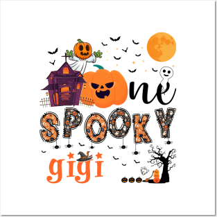 One Spooky gigi Halloween October 31 Posters and Art